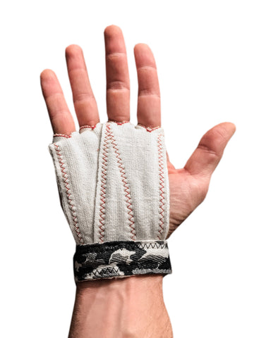 CrossFit Hand Grips - F4 Four Finger Hand Grips - Gray Camo - DRVN