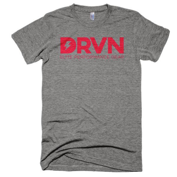 DRVN Made in the USA | Vintage Heather Grey and Red - DRVN